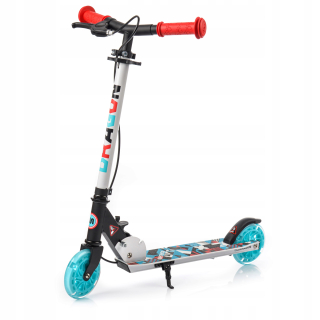 METEOR Classic Youth City Kolobežka pre deti LED kolieska 140 mm